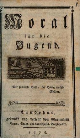 Moral für die Jugend