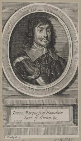 Bildnis des Iames Marquess of Hamilton