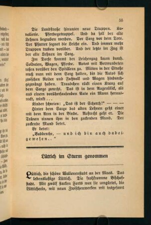 55-77, Lüttich im Sturm genommen