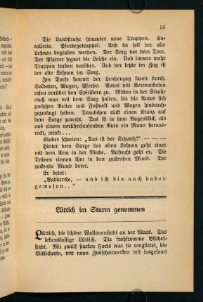 55-77, Lüttich im Sturm genommen