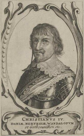 Bildnis des Christianvs IV., König von Dänemark