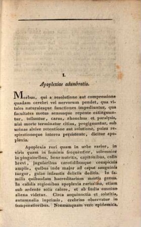De apoplexia : Diss. inaug.