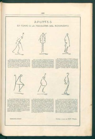 Apuntes en torno a la psicología del movimiento - [Ilustraciones]