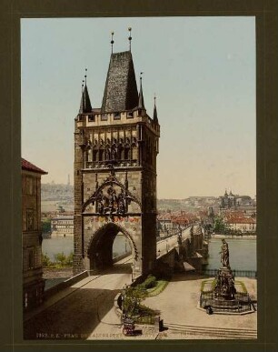 1982. P.Z. - Prag. Der Altstädter Brückenthurm