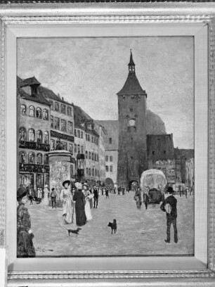 Alt-Nürnberger Straßenszene