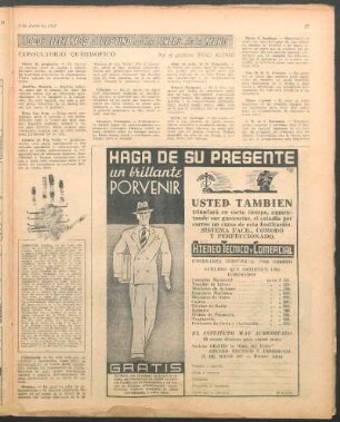 Todos llevamos el destino en las líneas de la mano : Consultorio quirosófico
