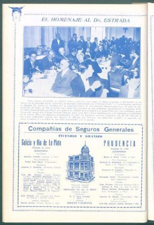 El homenaje al Dr. Estrada