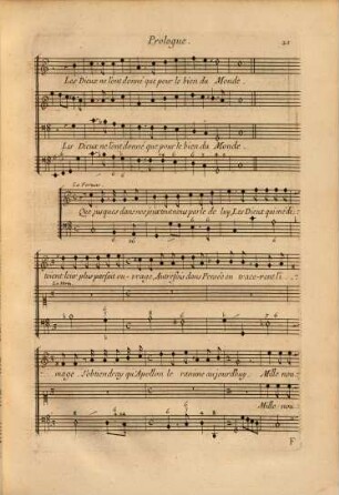 PERSÉE. TRAGEDIE. MISE EN MUSIQUE Par Feu M.r De Lully ... SECONDE EDITION. Gravée par H. de Baussen