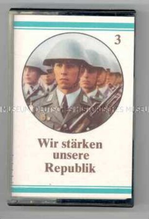 Musik-Kassette mit Militärmusik