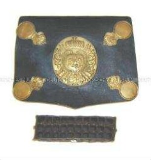 Patronentasche für Grenadiere oder Füsiliere, Infanterie-Regiment, Preußen