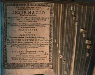 Infirmatio ficulneae firmitatis quorundam decretorum concilii, a Paulo III. R. P. a. 1546 Tridenti indicti