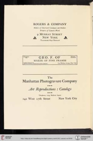 Rogers & Company [Illustrated Catalogues and Booklets]