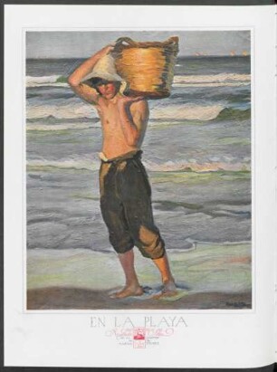 "En la playa"