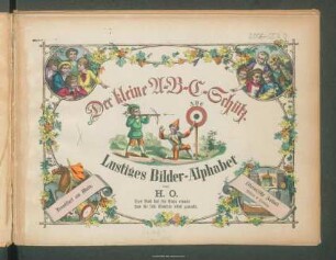 Der kleine A-B-C-Schütz : lustiges Bilder-Alphabet
