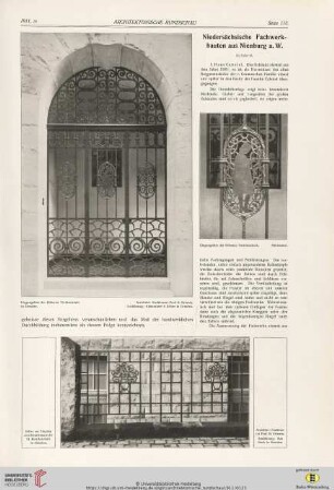 27: Niedersächsische Fachwerkbauten aus Nienburg a. W.