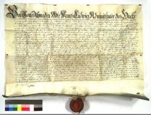 Franz Ludwig, Administrator u. Deutschmeister, ernennt Damian Hugo v. Schönborn zum Landkomtur der Ballei Hessen.