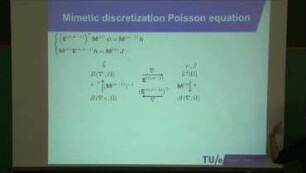 High order mimetic discretization