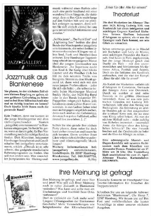 Theaterlust : "Einer für alle! Alle für einen!"