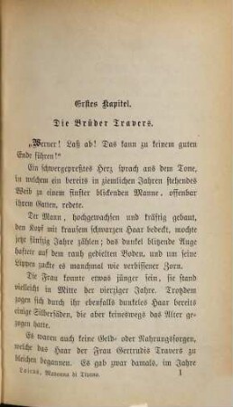 Madonna di Tirano : eine Veltliner Geschichte aus der Reformationszeit