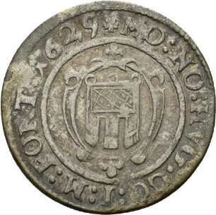 Halbbatzen des Grafen Hugo XVIII. von Montfort, 1629