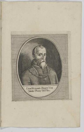 Bildnis des Don Fernando Aluares von Toledo