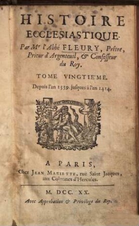 Histoire ecclesiastique, 20. Depuis l'an 1339. jusques à l'an 1414