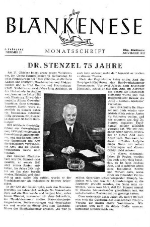 Nummer 11 : November 1952