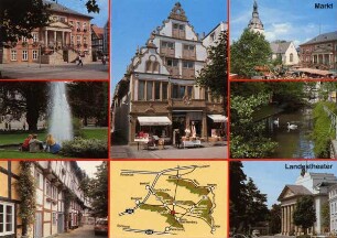 Postkarte. Detmold