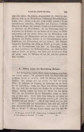 4. Athen unter der Verfassung Solons.