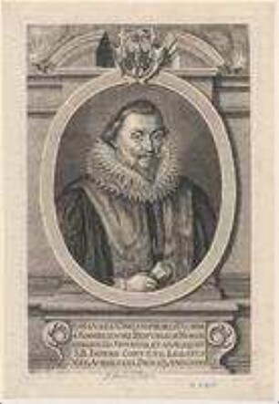 Johann Christoph (= Hans Christof I.) Tucher, Ratsherr und mehrfacher Reichstagsgesandter; geb. 1581; gest. 1632