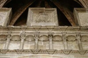 Frankreich. Midi Pyrenees. Aveyron. Rodez. Kathedrale Notre Dame. Innen