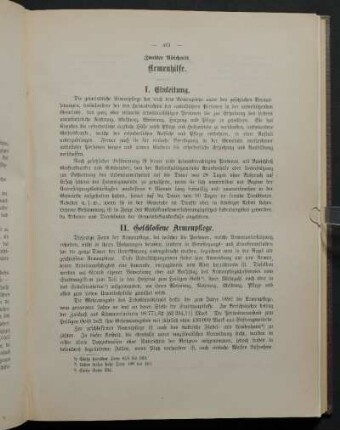 II. Geschlossene Armenpflege.