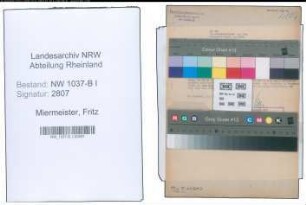 Entnazifizierung Fritz Miermeister , geb. 05.10.1893 (Postinspektor)