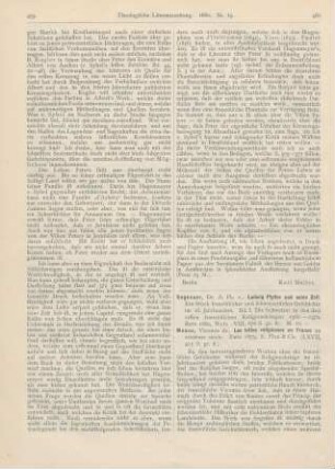 460-464 [Rezension] Meaux, Vicomte de, Les luttes religieuses en France au seizième siècle