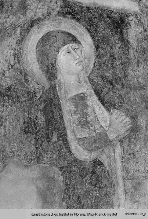 Kreuzigung Christi mit Heiligen