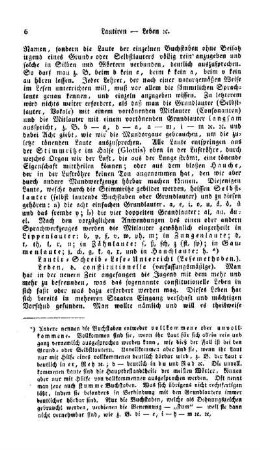 Leben, d. constitutsionelle, (verfassungsmäßige)