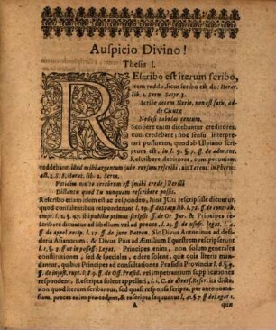 Disp. iur. inaug. de rescriptis principum sub- et obreptitiis