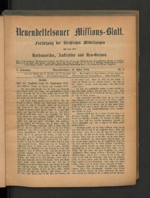 21. April 1913 Nr 4