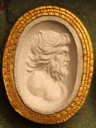 Profilkopf des Neptun (Daktyliothek, Erstes Mythologisches Tausend)