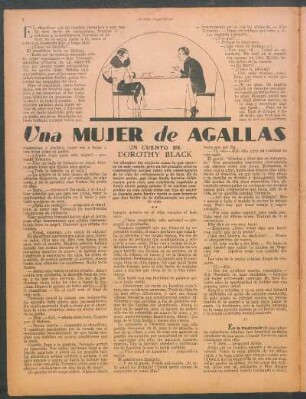 Una mujer de agallas : Un cuento de Dorothy Black