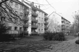 Freiburg; Stühlinger: Wohnhäuser des Bauvereins; Antoniterstraße