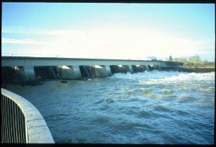 Probelauf Wehr Iffezheim/Rhein