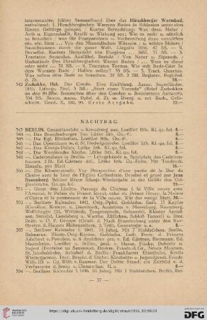 Nachtrag (Nr. 543-562)