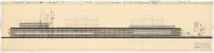 Chemische Institute der Universität Köln: Nord-Ost Ansicht, 1:100