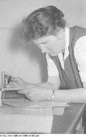 Frauenporträts, 1958