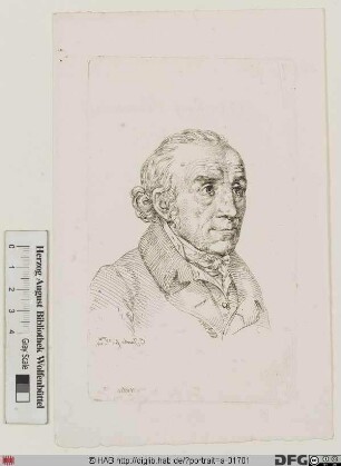 Bildnis Johann Friedrich Blumenbach