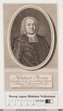 Bildnis Meinhard Plesken