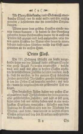 Dritte Claß.