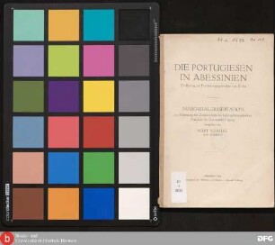 Die Portugiesen in Abessinien : ein Beitrag zur Entdeckungsgeschichte von Afrika