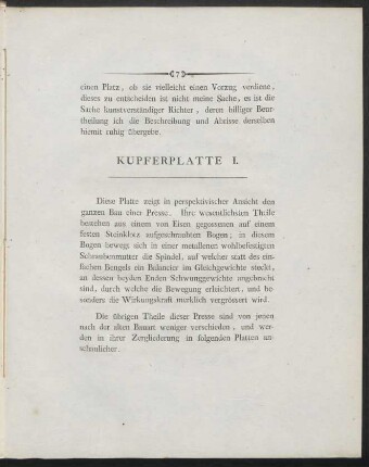 Kupferplatte I.